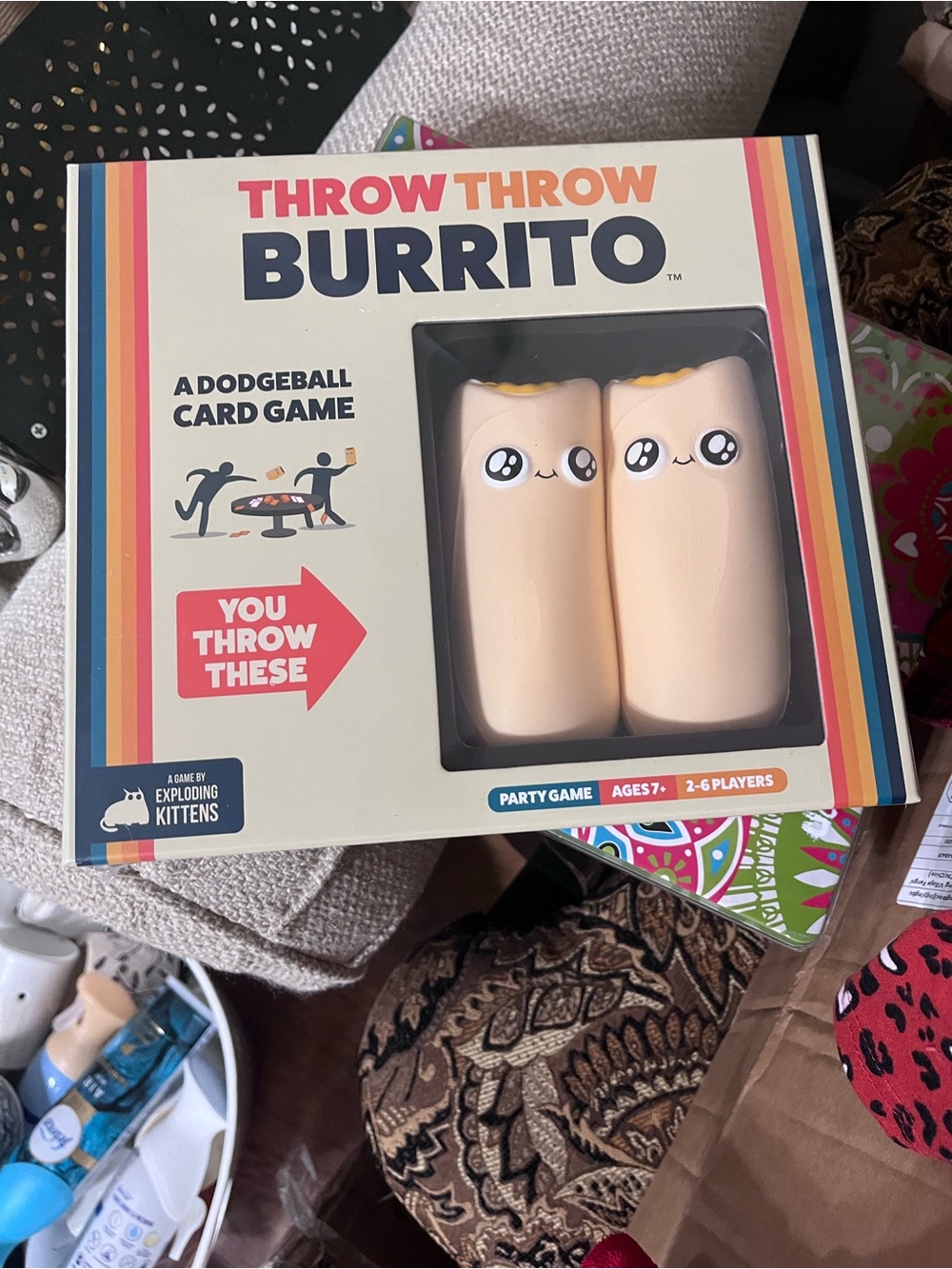 Throw throw burrito game never opened